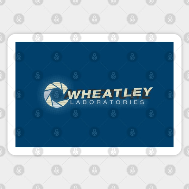 Wheatley Laboratories Sticker by R-evolution_GFX